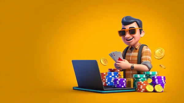 Uma mulher elegante ao lado de máquinas caça-níqueis vibrantes exibindo setes brilhantes, mostrando a variedade de slots no 83BET.